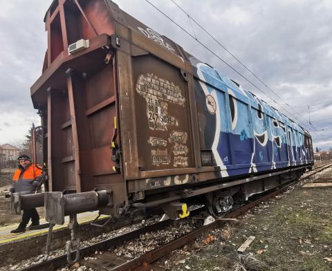 Derailment of IDFT No 46660 between Lyubenovo Transmission Stations – Radnevo on 3 February 2024
