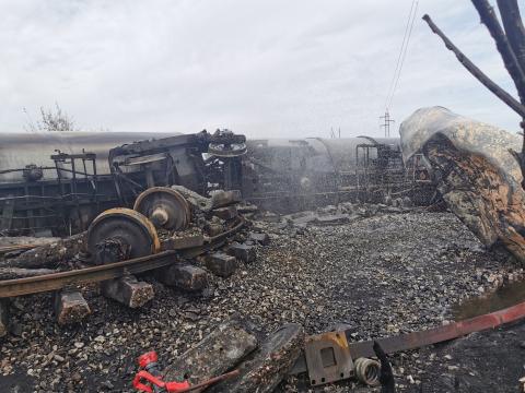 Сблъсък между ДТВ № 30595 и МВ № 30802 в междугарието Кремиковци – Световрачене на 15.01.2025 г.