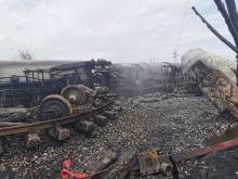 Сблъсък между ДТВ № 30595 и МВ № 30802 в междугарието Кремиковци – Световрачене на 15.01.2025 г.